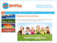 Tablet Screenshot of bmplay.com.br